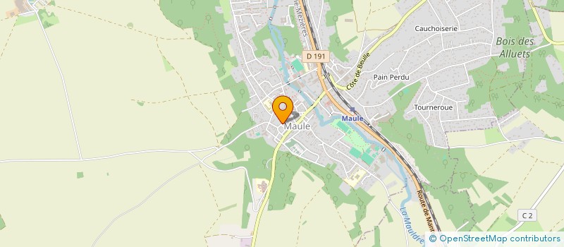 localisation de l'entreprise MAULE IMMOBILIER  MAULE