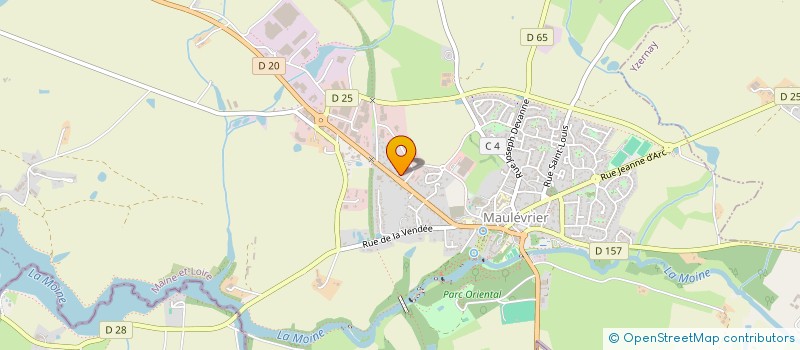 localisation de l'entreprise MAULEVRIER INVEST'IMMO  MAULEVRIER