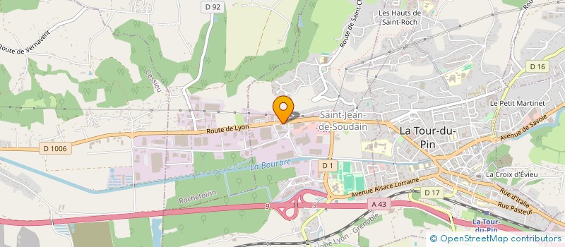 localisation de l'entreprise MAULIN IMMOBILIER  SAINT-ETIENNE-DE-CROSSEY