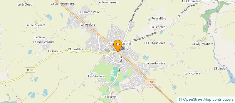 localisation de l'entreprise MAULUBESS  RIVES DE L'YON