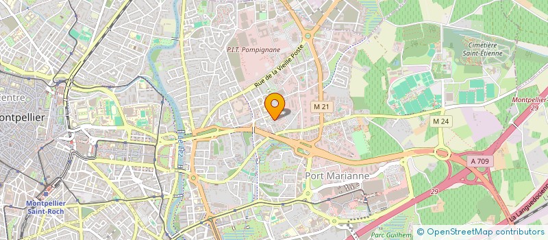 localisation de l'entreprise MAULY 73 à MONTPELLIER