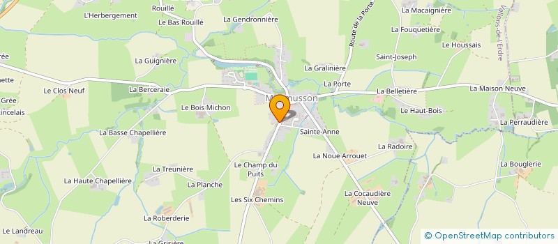 localisation de l'entreprise MAUM'ART  VALLONS-DE-L'ERDRE