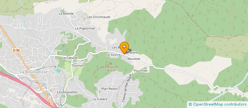 localisation de l'entreprise MAUMAT2  LA BOUILLADISSE