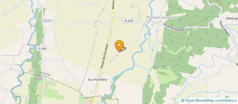localisation de l'entreprise MAUMUS  PONSAN-SOUBIRAN
