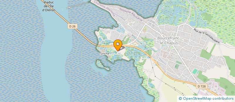 localisation de l'entreprise MAUMUSSON GP  BOURCEFRANC-LE-CHAPUS