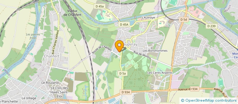 localisation de l'entreprise MAUNOURY  CHESSY