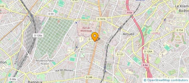 localisation de l'entreprise MAUNOURY CONSEILS à BAGNEUX