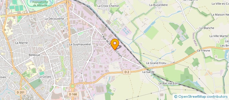 localisation de l'entreprise MAUNY  SAINT-MALO
