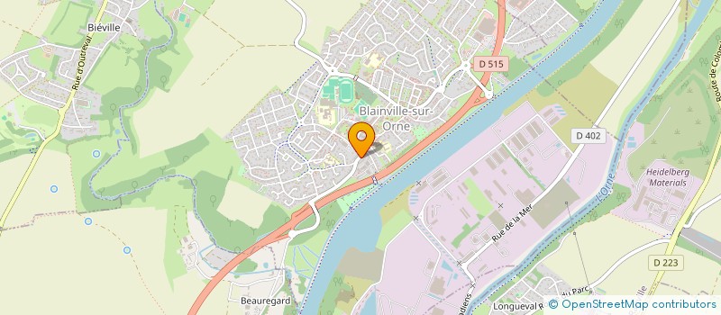 localisation de l'entreprise MAUPAS  BLAINVILLE-SUR-ORNE