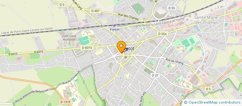 localisation de l'entreprise MAUPAS INVESTISSEMENT à YVETOT