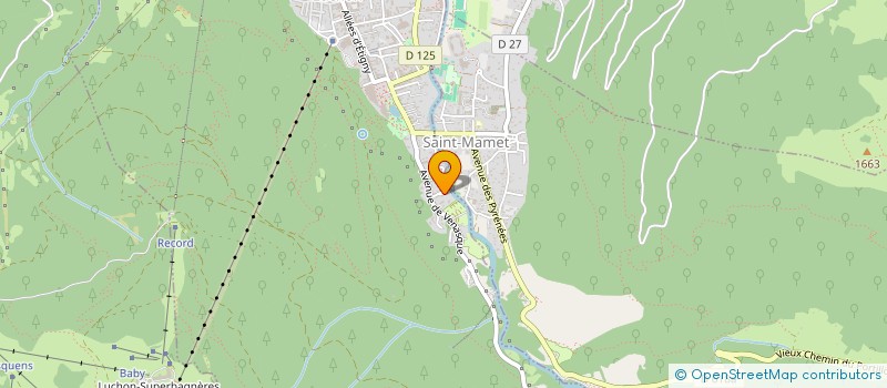 localisation de l'entreprise MAUPAS LOISIRS à LOUDENVIELLE