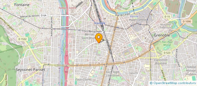 localisation de l'entreprise MAUPI à GRENOBLE