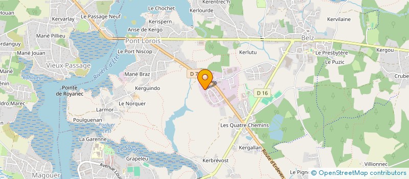 localisation de l'entreprise MAUPILIER PERE ET FILS à BELZ