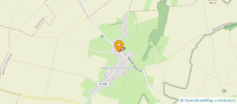 localisation de l'entreprise MAUPIN CHRISTOPHE  MAISON-PONTHIEU