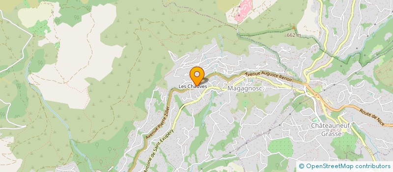 localisation de l'entreprise MAUPITI à GRASSE