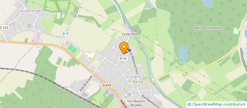 localisation de l'entreprise MAUPITI à LUSIGNY-SUR-BARSE