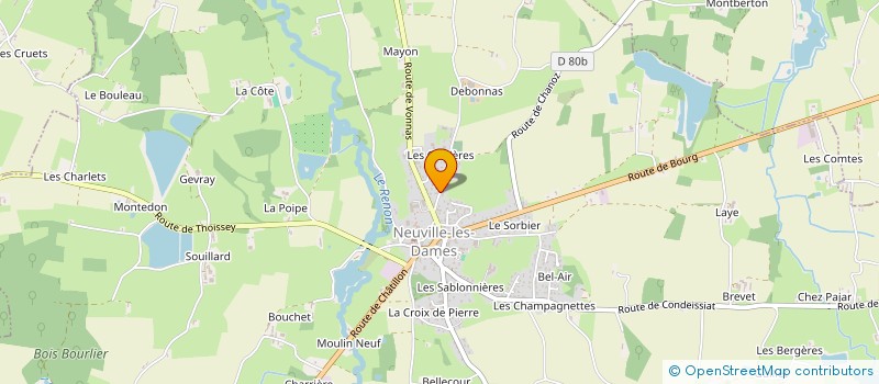 localisation de l'entreprise MAUPITI  NEUVILLE-LES-DAMES