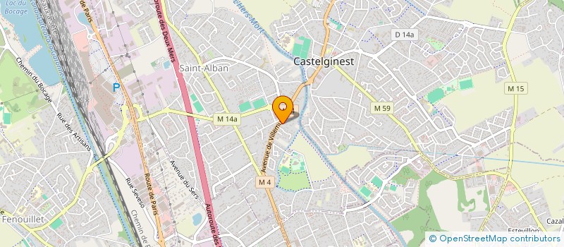 localisation de l'entreprise MAUPITI  SAINT-ALBAN