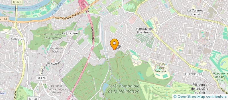localisation de l'entreprise MAUPITI à RUEIL-MALMAISON