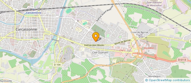 localisation de l'entreprise MAUPITI à CARCASSONNE