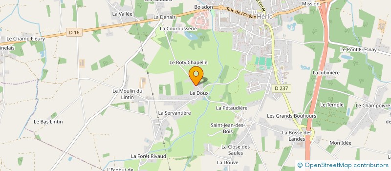 localisation de l'entreprise MAUR à HERIC