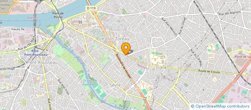 localisation de l'entreprise MAUR'IMMO à NANTES