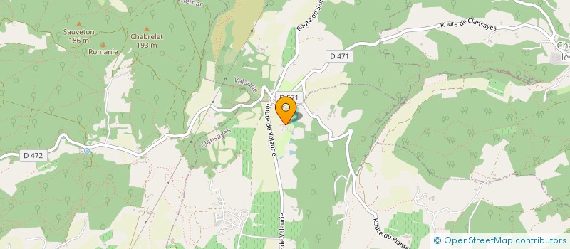 localisation de l'entreprise MAURA  CLANSAYES