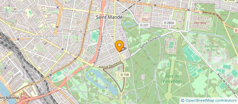 localisation de l'entreprise MAURANCOIFF à SAINT-MANDE