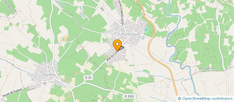 localisation de l'entreprise MAURANDY & PENNEQUIN  PUIMISSON