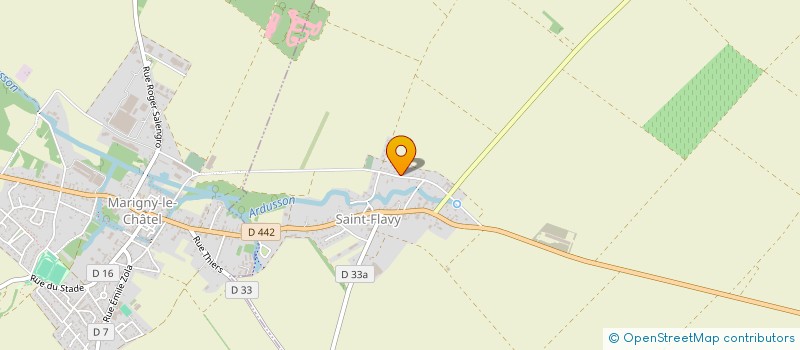 localisation de l'entreprise MAURANGE  SAINT-FLAVY