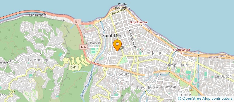 localisation de l'entreprise MAURANNE  SAINT-DENIS