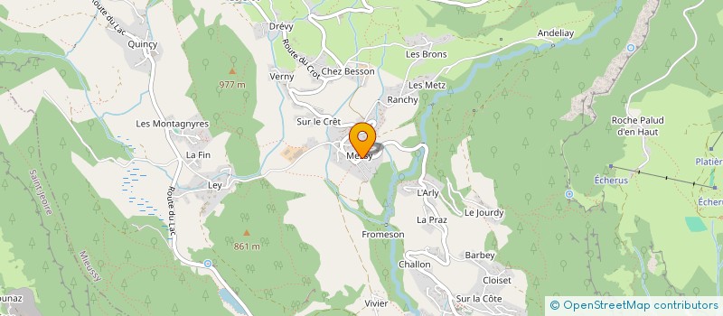 localisation de l'entreprise MAURE PATRIMOINE IMMOBILIER  MIEUSSY