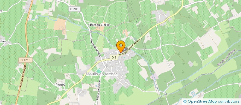 localisation de l'entreprise MAUREEN  MOULIS-EN-MEDOC