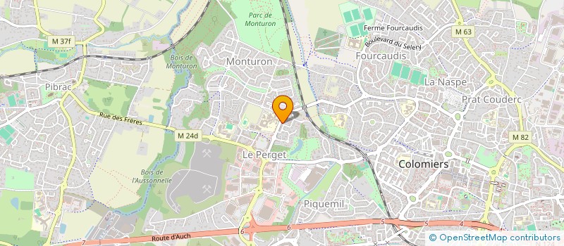 localisation de l'entreprise MAUREEN à COLOMIERS