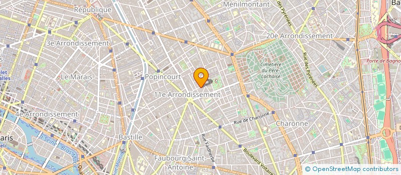 localisation de l'entreprise MAUREGARD LUDOVIC & KENZA  PARIS