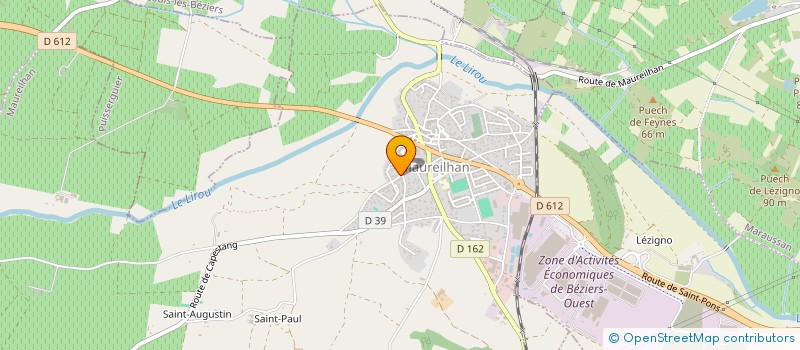 localisation de l'entreprise MAUREILHANAISE DES PICHOUNETS  MAUREILHAN