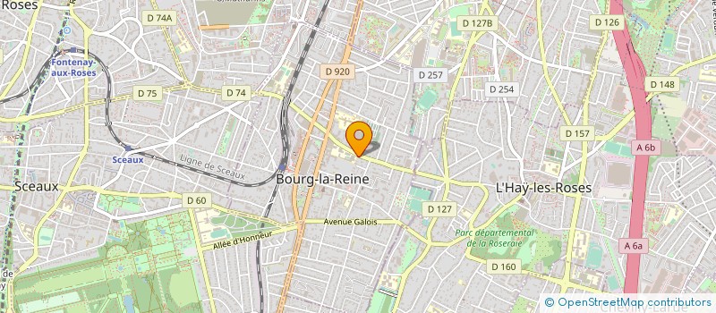 localisation de l'entreprise MAUREL à BOURG-LA-REINE