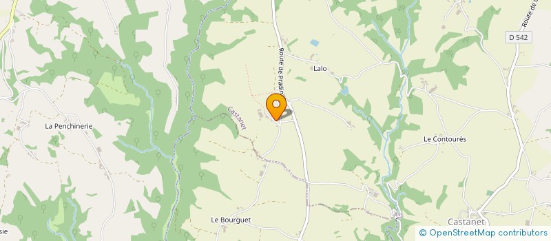 localisation de l'entreprise MAUREL ENGRAISSEMENT  CASTANET