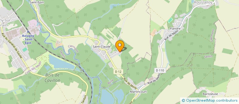 localisation de l'entreprise MAUREL EXPERTS  BURY