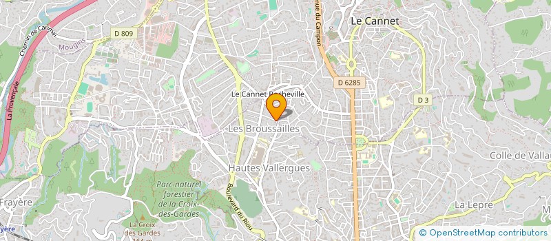 localisation de l'entreprise MAUREL GROUPE  CANNES