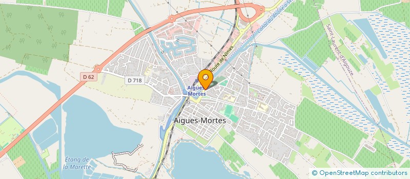 localisation de l'entreprise MAUREL INVESTISSEMENTS  AIGUES-MORTES