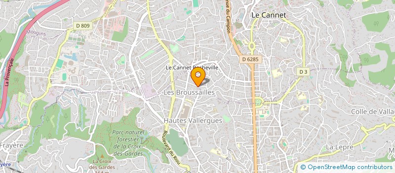 localisation de l'entreprise MAUREL NEW TECH à CANNES