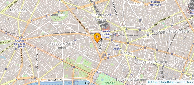 localisation de l'entreprise MAUREL & PROM ANJOU 3  PARIS