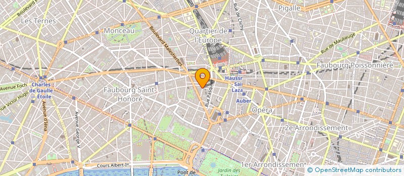 localisation de l'entreprise MAUREL & PROM SERVICES  PARIS