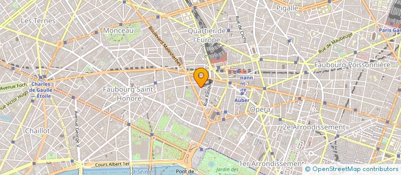 localisation de l'entreprise MAUREL & PROM TRADING  PARIS