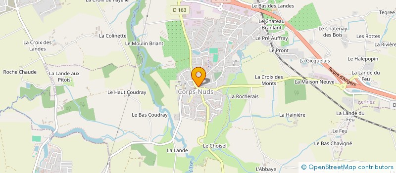 localisation de l'entreprise MAUREPAS  SAINT-GREGOIRE