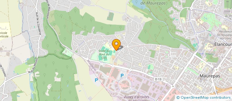 localisation de l'entreprise MAUREPAS D HIER ET D AUJOURD HUI  MAUREPAS