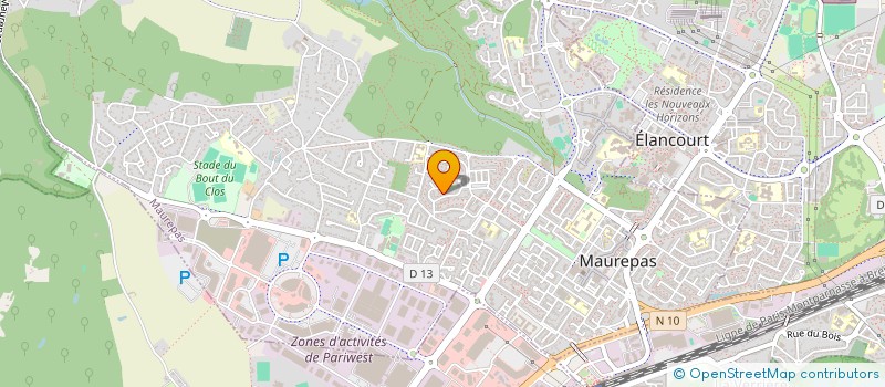 localisation de l'entreprise MAUREPAS VOLLEY BALL  MAUREPAS