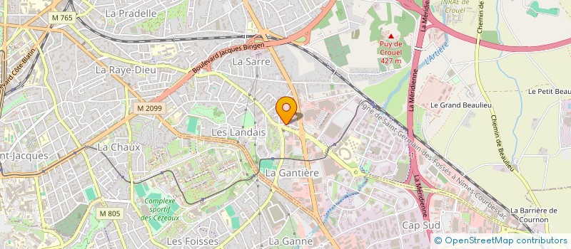 localisation de l'entreprise MAURER  CLERMONT-FERRAND