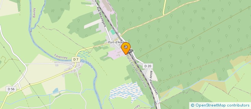 localisation de l'entreprise MAURER  FAVERNEY